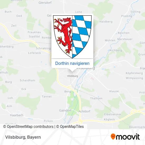 Vilsbiburg Karte