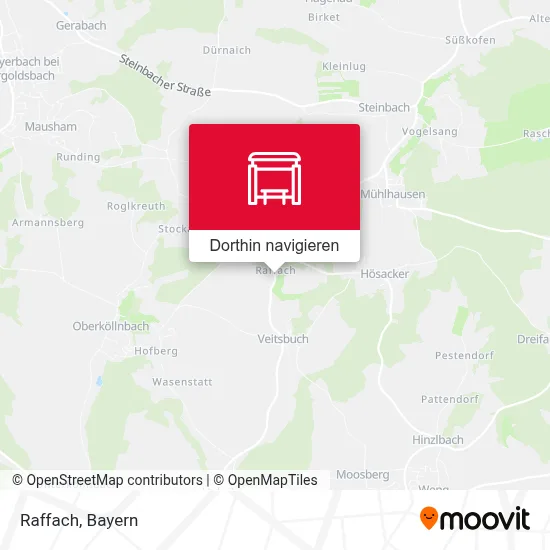 Raffach Karte