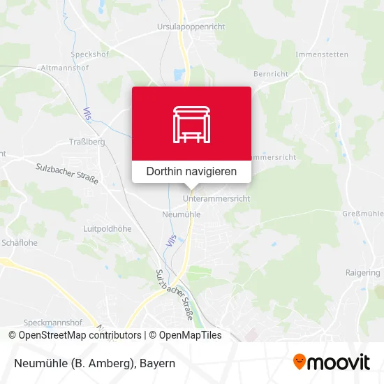 Neumühle (B. Amberg) Karte