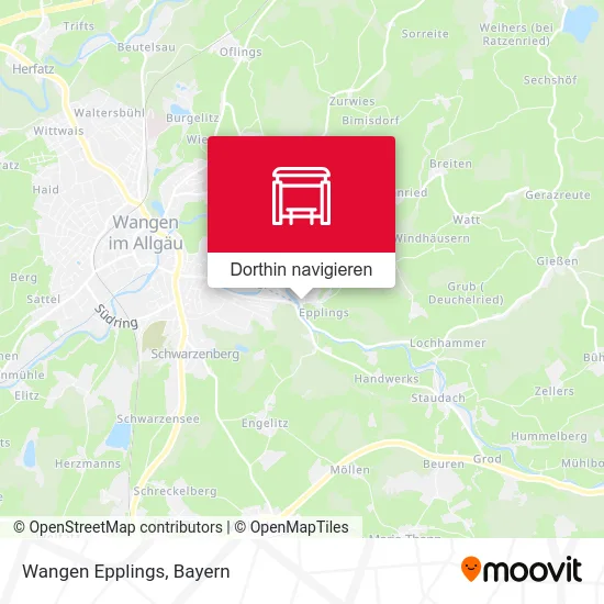 Wangen Epplings Karte