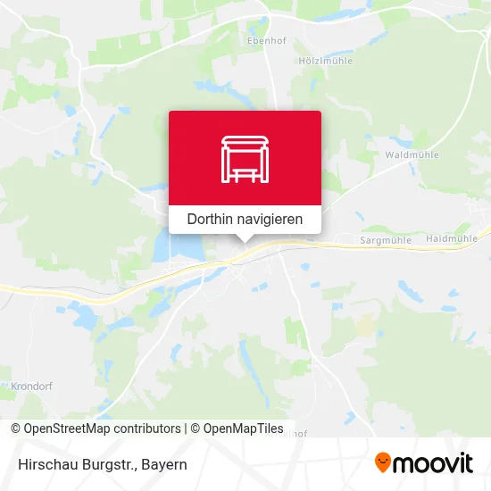 Hirschau Burgstr. Karte