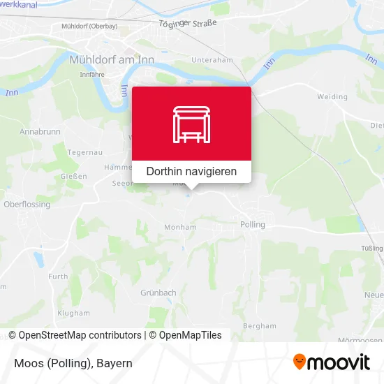 Moos (Polling) Karte