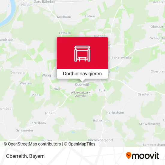 Oberreith Karte