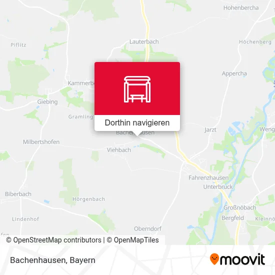 Bachenhausen Karte