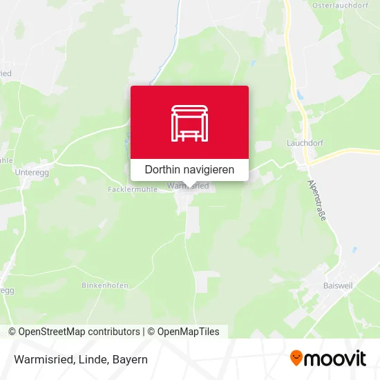 Warmisried, Linde Karte