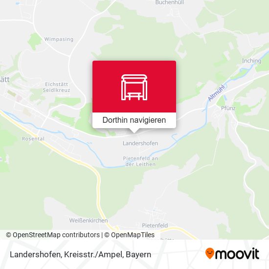 Landershofen, Kreisstr./Ampel Karte