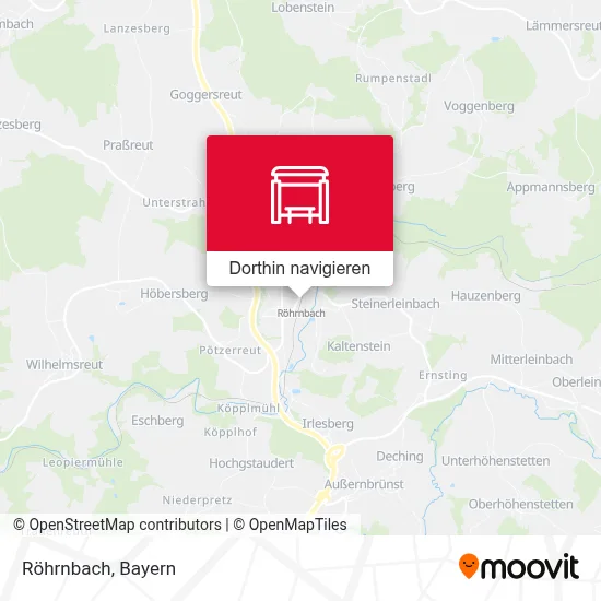 Röhrnbach Karte