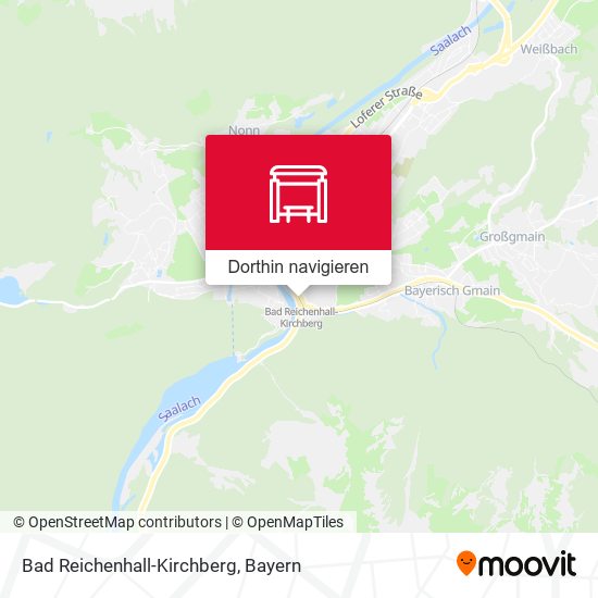 Bad Reichenhall-Kirchberg Karte