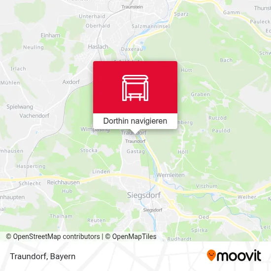 Traundorf Karte