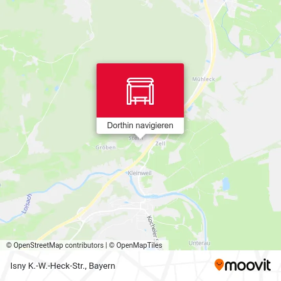 Isny K.-W.-Heck-Str. Karte