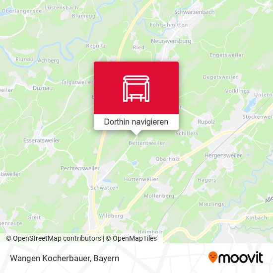 Wangen Kocherbauer Karte