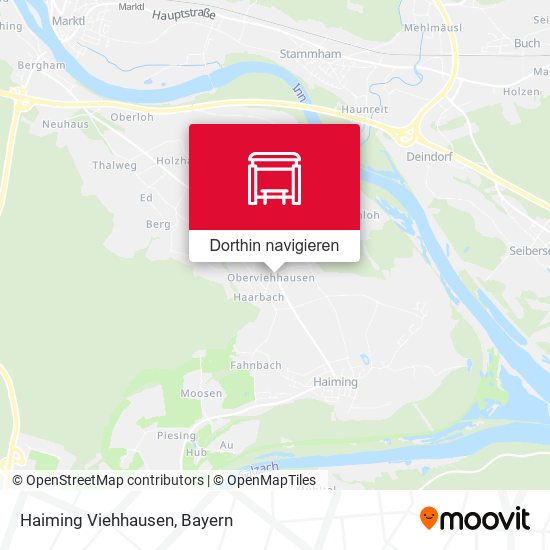 Haiming Viehhausen Karte