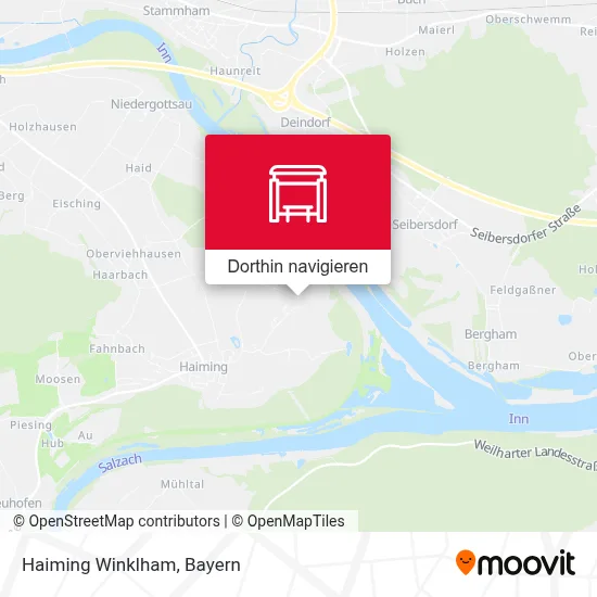 Haiming Winklham Karte