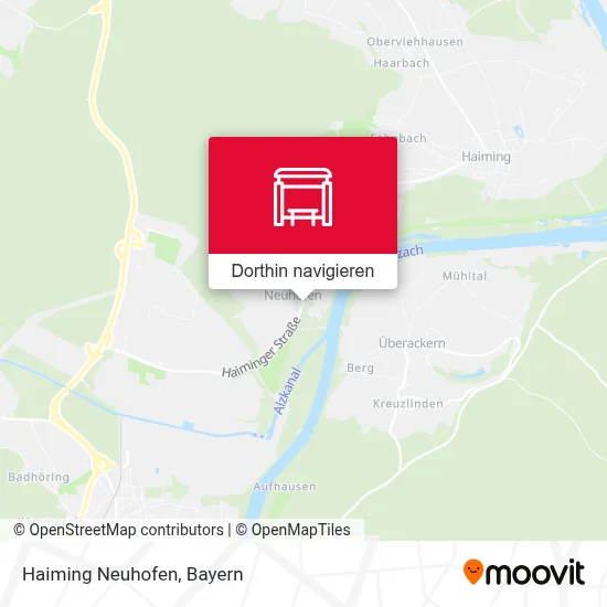 Haiming Neuhofen Karte