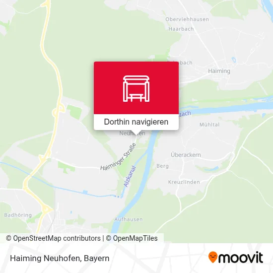 Haiming Neuhofen Karte