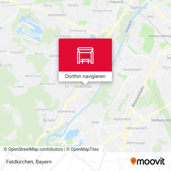 Feldkirchen Karte