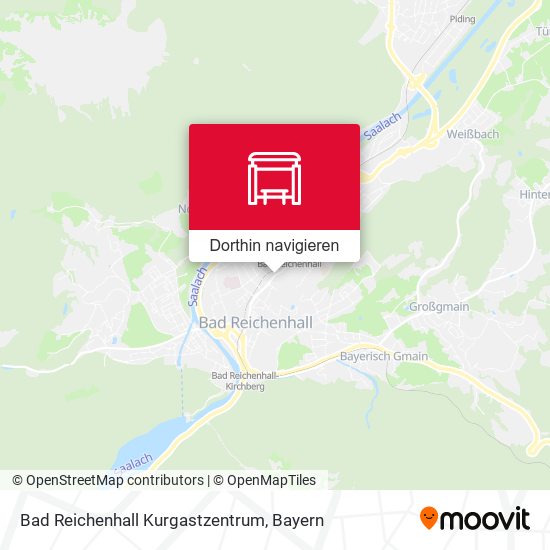 Bad Reichenhall Kurgastzentrum Karte