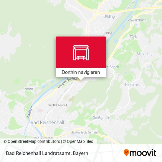 Bad Reichenhall Landratsamt Karte