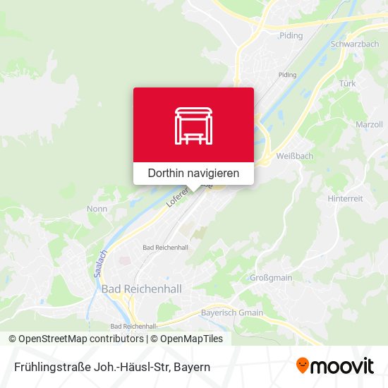 Frühlingstraße Joh.-Häusl-Str Karte