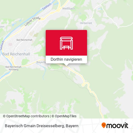 Bayerisch Gmain Dreisesselberg Karte