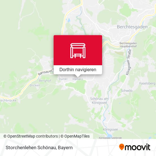 Storchenlehen Schönau Karte