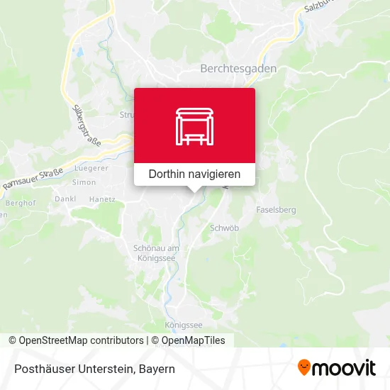 Posthäuser Unterstein Karte