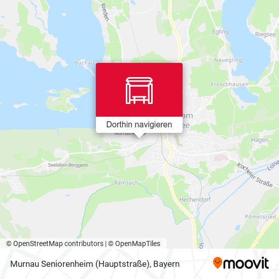Murnau Seniorenheim (Hauptstraße) Karte
