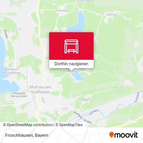 Froschhausen Karte