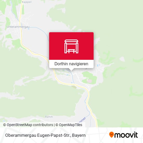 Oberammergau Eugen-Papst-Str. Karte
