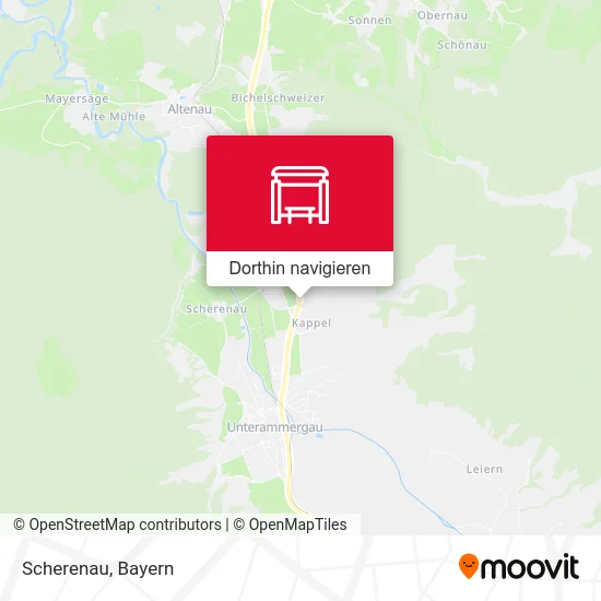 Scherenau Karte
