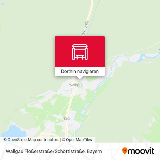 Wallgau Flößerstraße / Schöttlstraße Karte