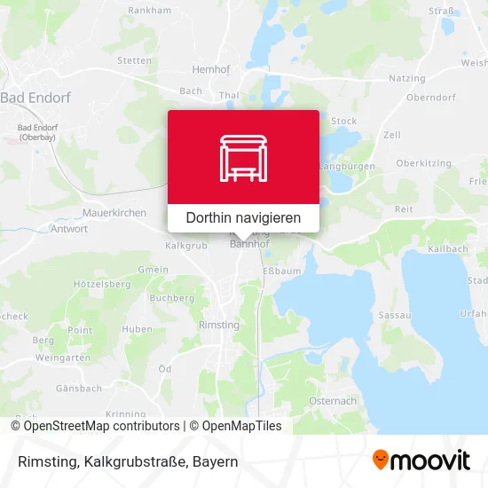 Rimsting, Kalkgrubstraße Karte