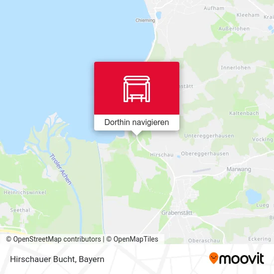 Hirschauer Bucht Karte