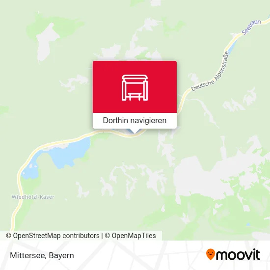 Mittersee Karte