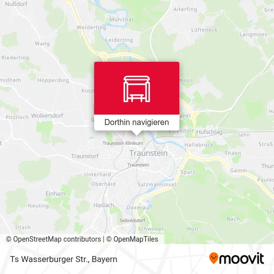 Ts Wasserburger Str. Karte