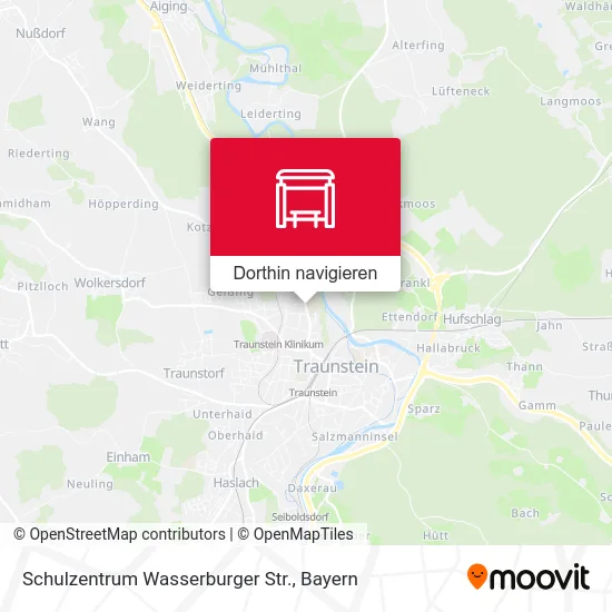 Schulzentrum Wasserburger Str. Karte