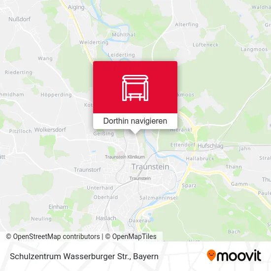 Schulzentrum Wasserburger Str. Karte