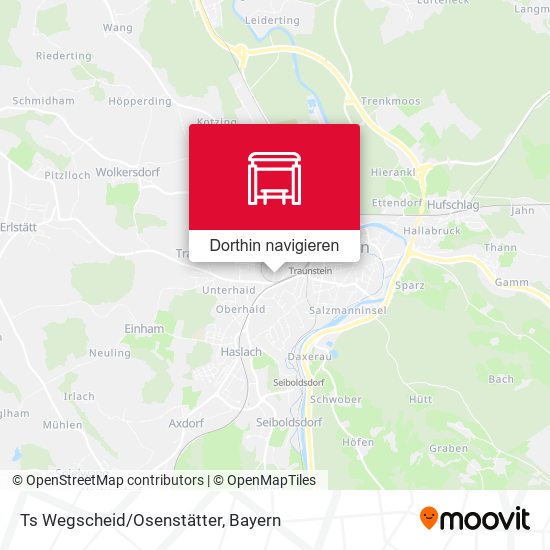 Ts Wegscheid/Osenstätter Karte