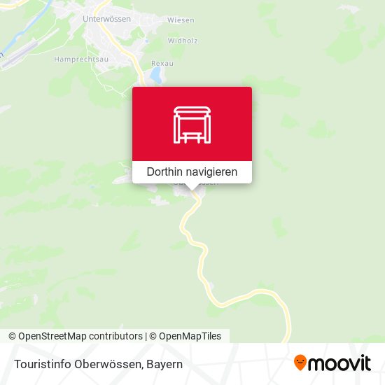 Touristinfo Oberwössen Karte