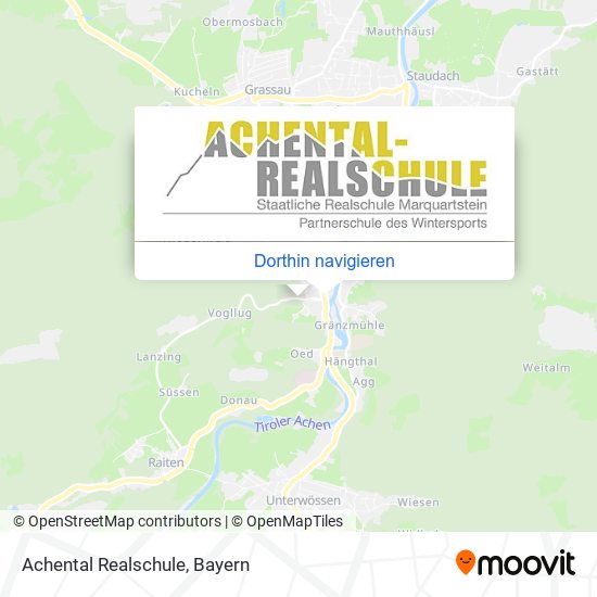 Achental Realschule Karte