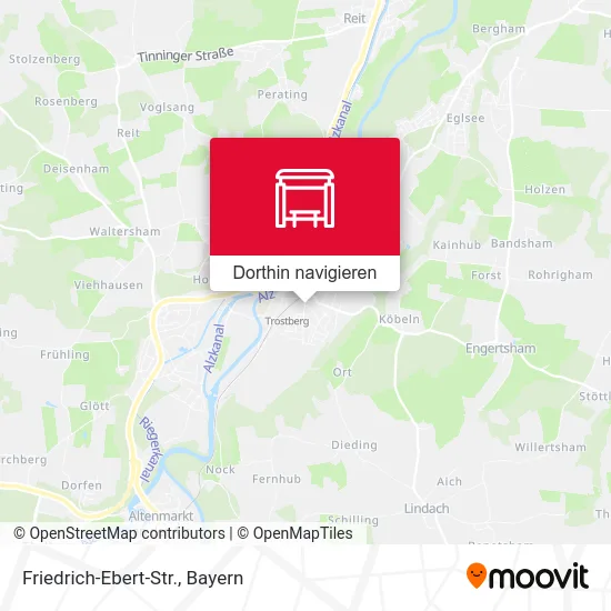 Friedrich-Ebert-Str. Karte