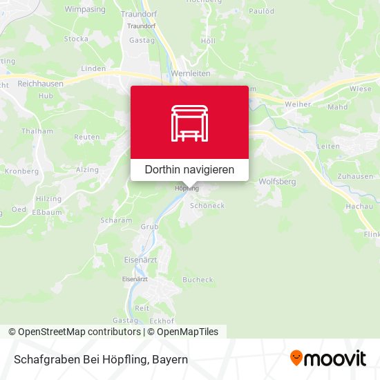 Schafgraben Bei Höpfling Karte