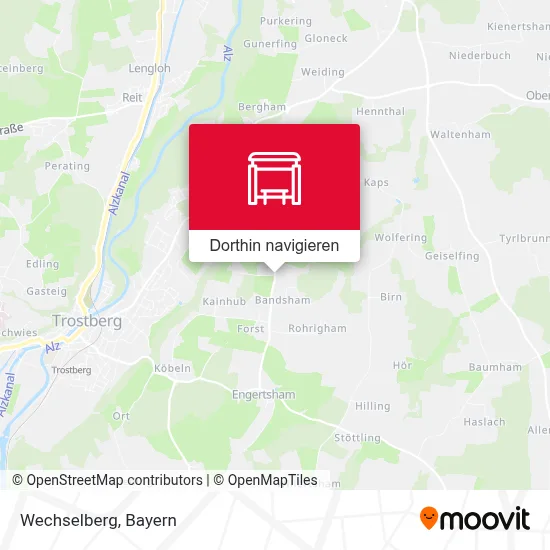 Wechselberg Karte