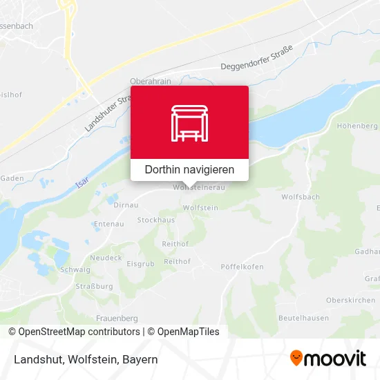 Landshut, Wolfstein Karte