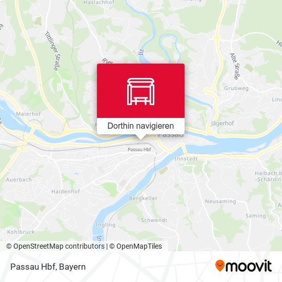 Passau Hbf Karte