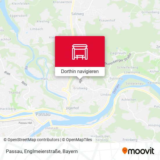 Passau, Englmeierstraße Karte