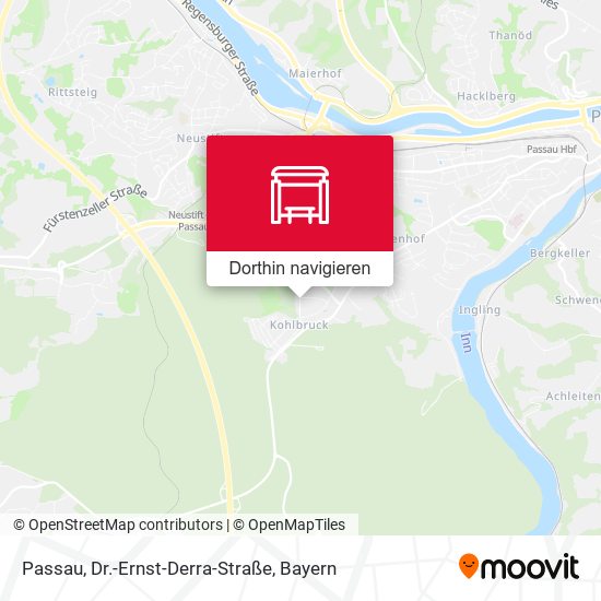 Passau, Dr.-Ernst-Derra-Straße Karte