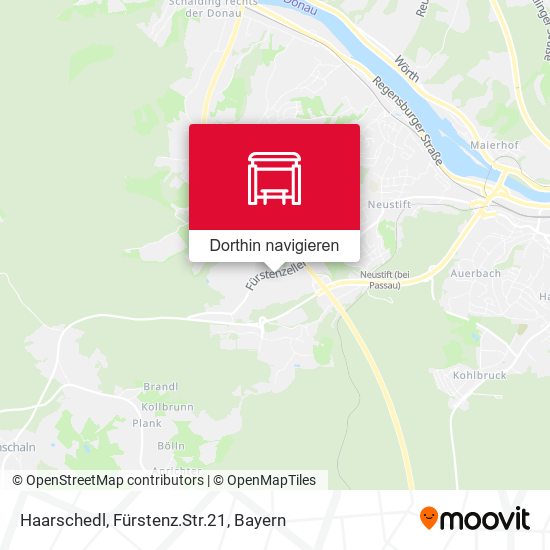 Haarschedl, Fürstenz.Str.21 Karte