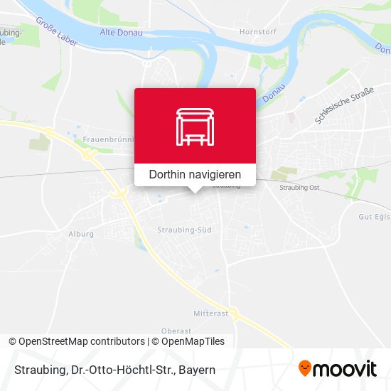 Straubing, Dr.-Otto-Höchtl-Str. Karte