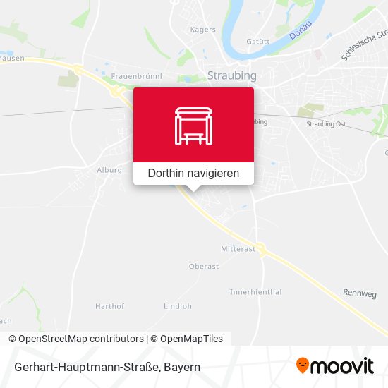 Gerhart-Hauptmann-Straße Karte